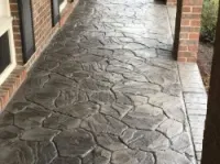 Béton imprimé