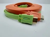 Cable HDMI Plat Tresse Skin HD