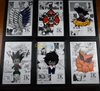 Cadres manga a4 