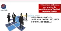 Certification ISO 9001, 22000, 14001..