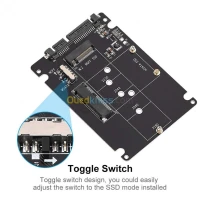 Rack Disque Dur COMBO BOX M-Sata M2 NGFF To SATA 