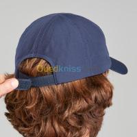 Casquette decathlon  de trekking voyage | travel 100 bleu marine thumbnail 4