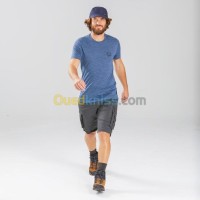 Casquette decathlon  de trekking voyage | travel 100 bleu marine thumbnail 5