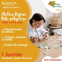 الجزائر-العاشور-مدارس-و-تكوين-formation-bijoux-pâte-polymère