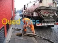 Camion Débouchage curage canalisation vidange