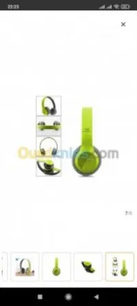 Casque sans fil bluetooth Flexible et 