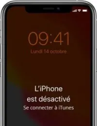 Activation iPhone désactivé 