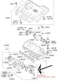 BOITIER  CORPS PAPILLION  SANTA FE 2  