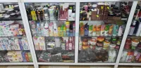Vitrine aluminium