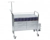 CHARIOT DE SOIN À (4) QUATRE TIROIRS