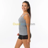 Maillot Decathlon de bain de natation femme 1 pièce heva tankini mipy noir