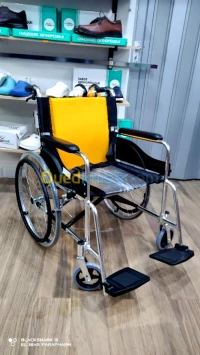 Fauteuil roulant aluminiu double frein