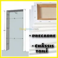 Vente précadre et chassis toilé