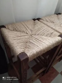طابوريات خشبية منسوجة يدويا- للكونتوار