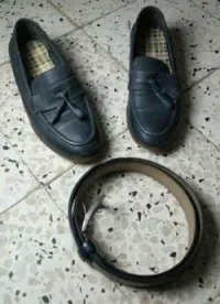 Moccasin ( loafer ) et ceinture