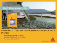 SIKA PLASTOCERET 160 ACCELERATEUR DE PRISE (10KG, 5KG)