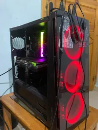 Pc gamer: i3-12100f/msi rx5700xt/asrock h610/512ssd/16ram rgb/game max 600wa/case spirit of gamer