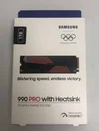 Samsung SSD 990 PRO 1TB PCIE 4.0X4 NVME avec Heatsink -- promotion