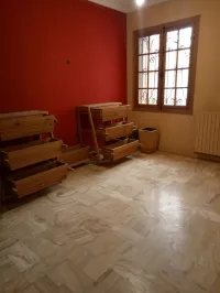 Jardinières en bois massif 