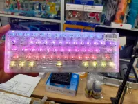 Clavier MAGMA Fiora 60% Crystal F61CT Red (Mécanique_Bluetooth_Wireless_RGB)