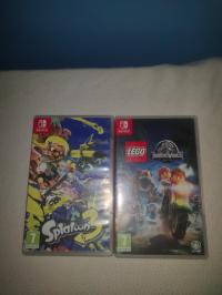 للبيع إثنان كاسيت ننتندو سويش splaton3+ lego Jurassic world