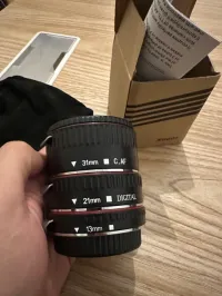Macro extension tube canon