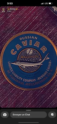 Caviar noir russe 