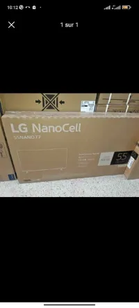 Promotion # tv LG 50/55/65/75 pouces nano