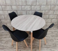 Table Scandinave avec 4 chaise 