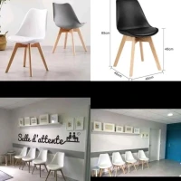 Promotion Chaise tulipe  plusieurs couleurs 