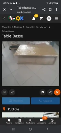 Table salon 