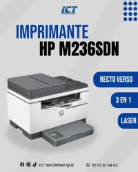 طابعات-لايزر-imprimante-laser-multifonction-hp-laserjet-mfp-m236sdn-a4-recto-verso-reseau-29-ppm-باب-الزوار-الجزائر