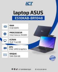 كمبيوتر-محمول-asus-e510kab-br1048-laptop-intel-celeron-n4500-8gb-ddr4-256gb-ssd-156-full-hd-باب-الزوار-الجزائر