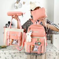 sacs-scolaires-garcons-ensemble-sac-a-dos-kawaii-4-pieces-joli-pour-l-ecole-avec-accessoires-v2-blida-algerie