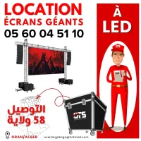 location écrans géants à LED