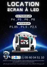 location et vente d'écrans géants à LED