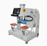 Machine de pressage à chaud à double station pour casquette