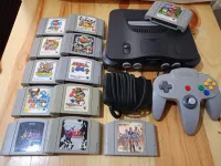 Nintendo 64 Japonaise + 12 cartouches de jeux 