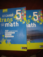 livres-magazines-livre-de-mathematique-trans-math-4eme-kouba-alger-algerie