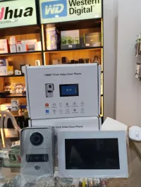 Sonnette videophone Tuya avec moniteur 7" intelligent et contrôle d'accès aux portes