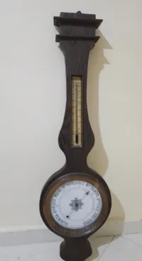 Baromètre et thermomètre a mercure 