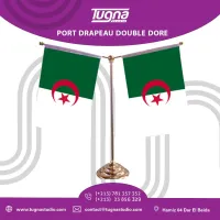 PORT DRAPEAU DOUBLE DORE