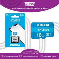 CARTE MEMOIRE MICRO SD KIOXIA 16GB
