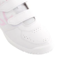 ARTENGO Baskets RÃ©sistantes Ã Scratch Enfant - Ts 100 Jr Blanches Du 26 Au 38