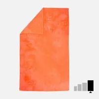 NABAIJI SERVIETTE de bain microfibre ultra douce orange taille XL 110 x 175 cm