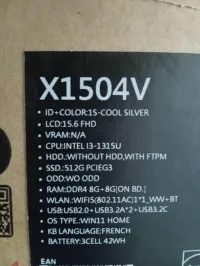 Asus vivobook x1504v 