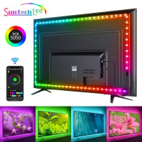 accessoires-electronique-smart-led-strip-lights-tv-retroeclairage-5m-rgb-controle-app-synchronisation-avec-la-musique-blida-algerie