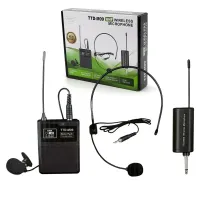 Microphone Sans Fil UHF Rechargeable TTD-M09 - Haute Qualité Sonore