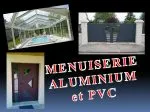menuiserie aluminium et pvc