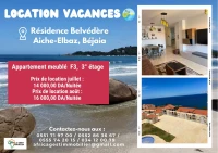 Location vacances Appartement F3 Béjaïa Bejaia
